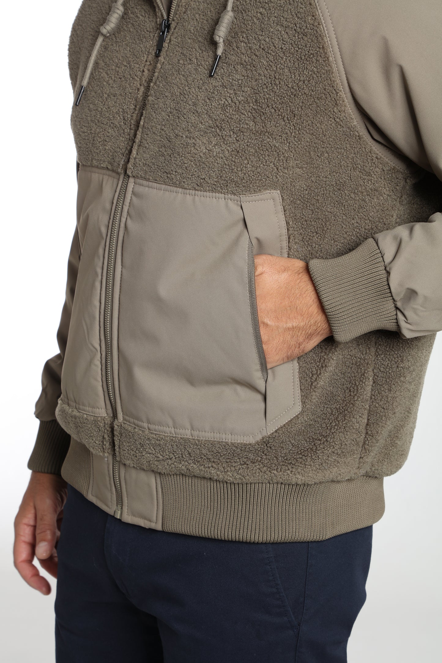 Blouson BOB SHERP kaki