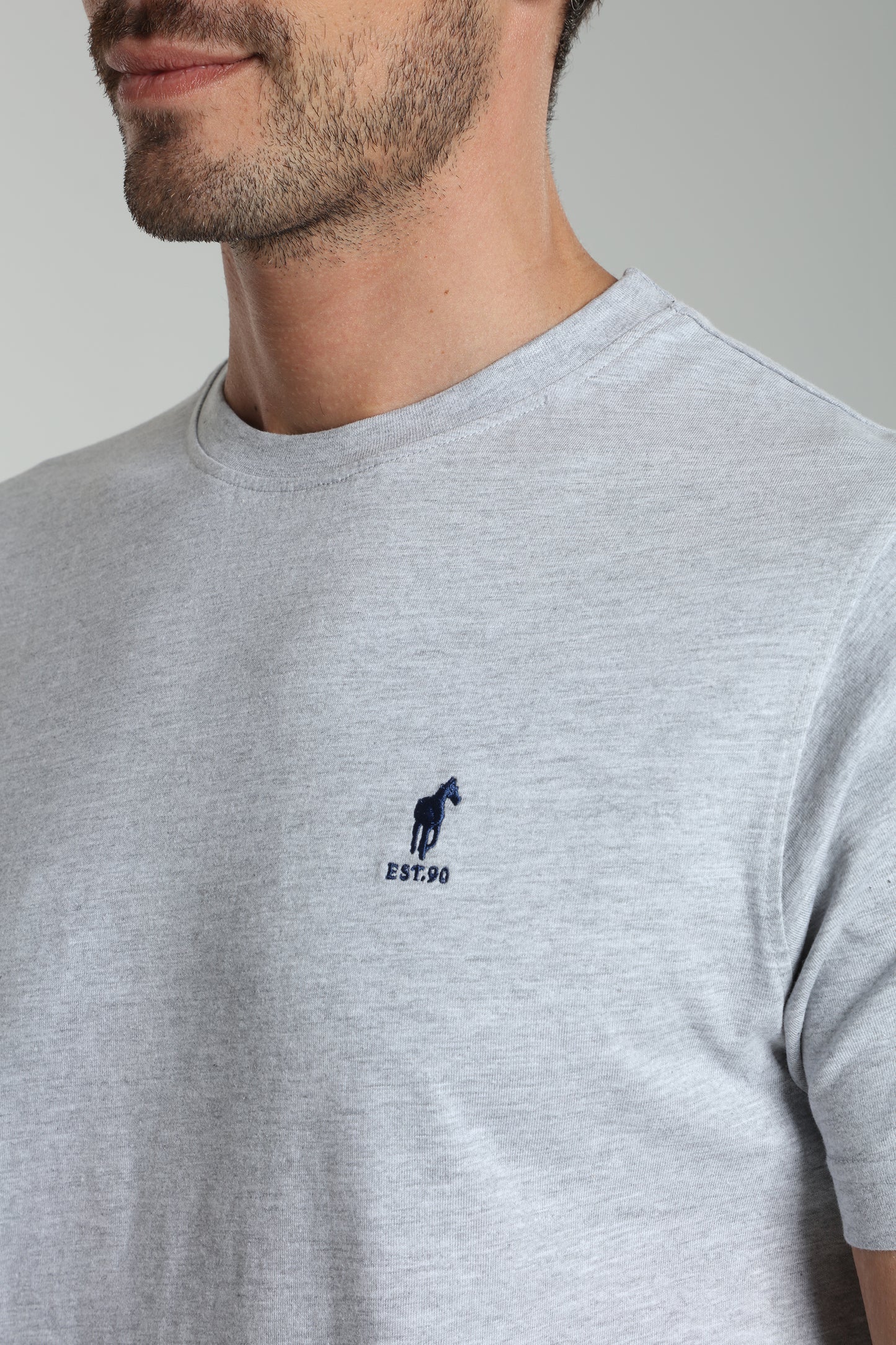 T-shirt manches courtes TWEN gris chiné