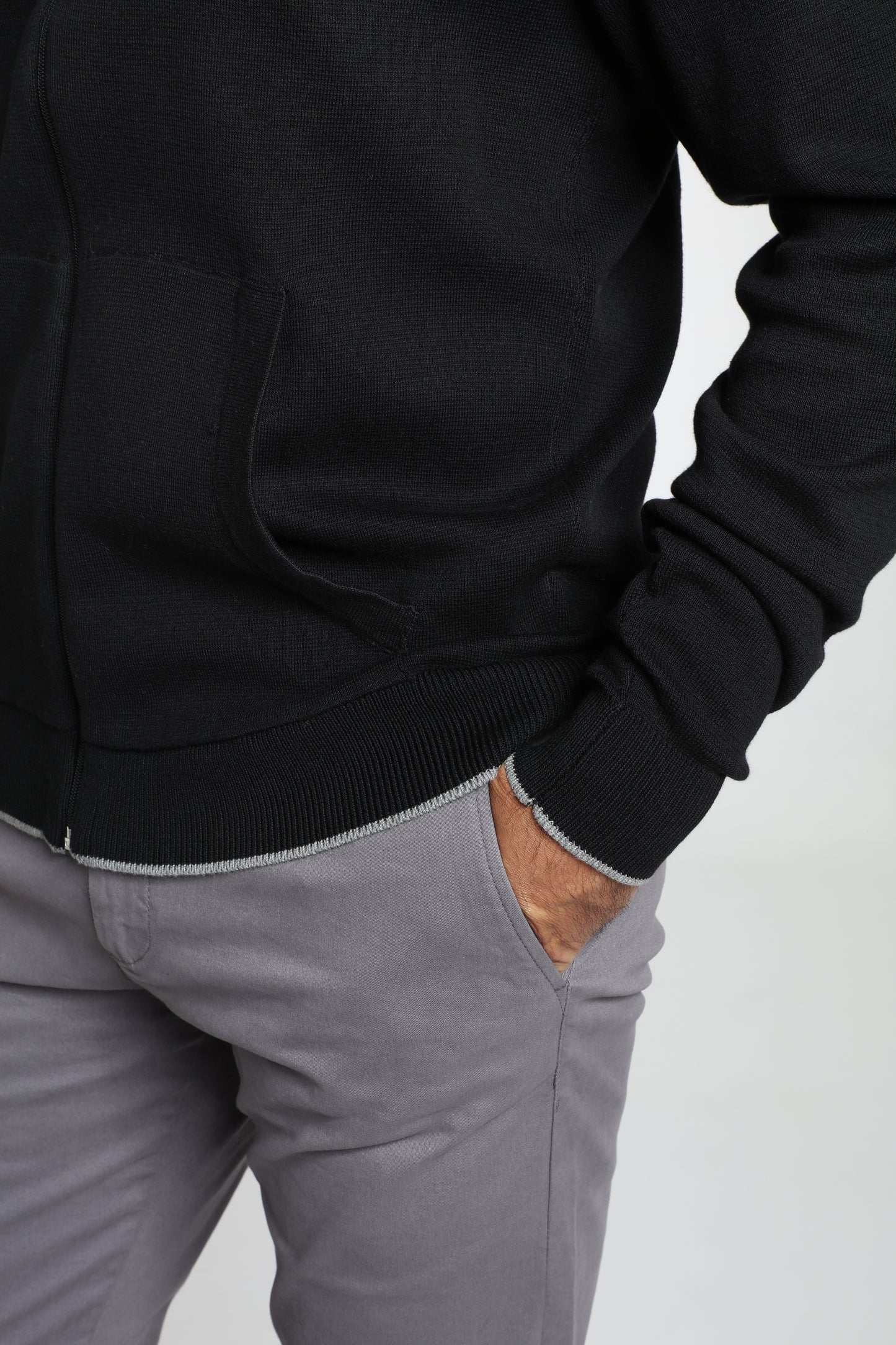 Pull MILANO GILET noir