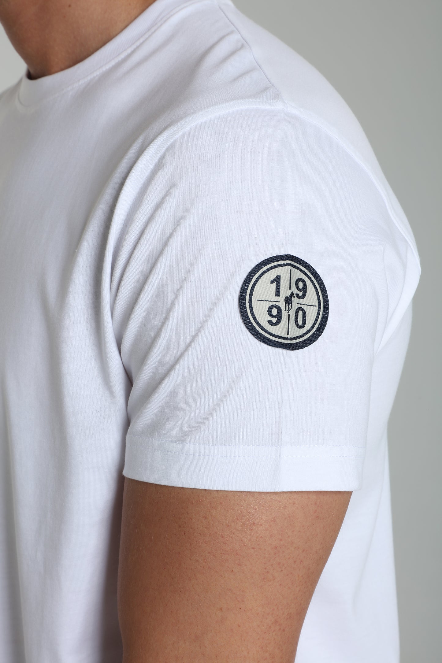 T-shirt manches courtes VINTAGE blanc