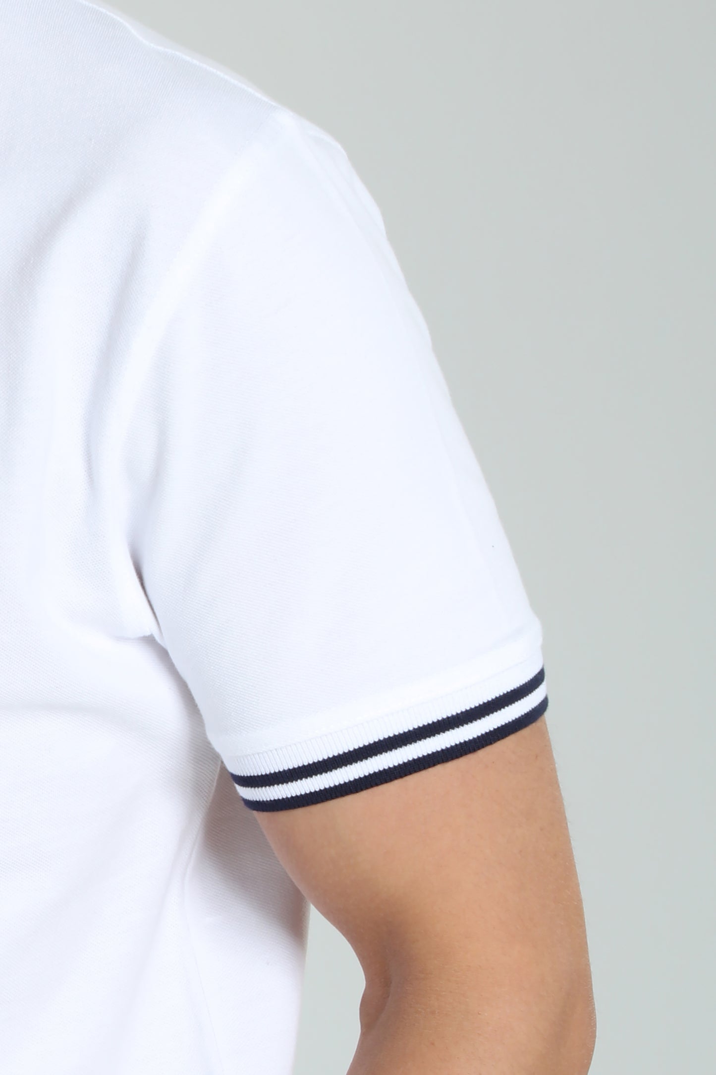 Polo manches courtes PRAY blanc