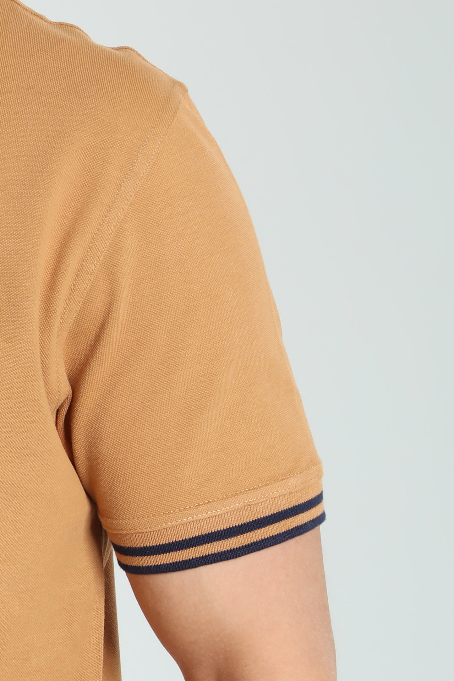 Polo manches courtes PRAY tabac