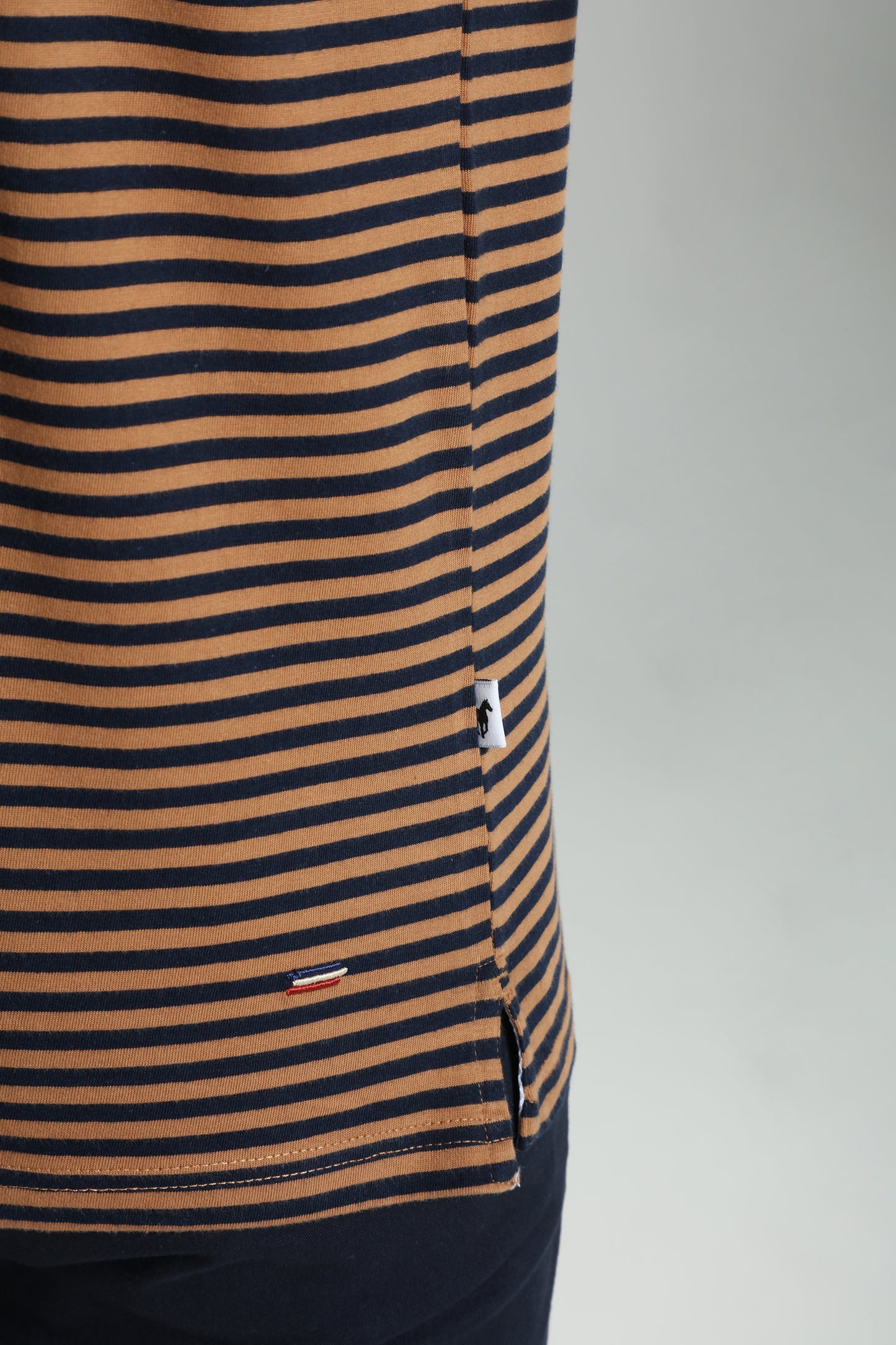 Polo manches courtes PAWL tabac