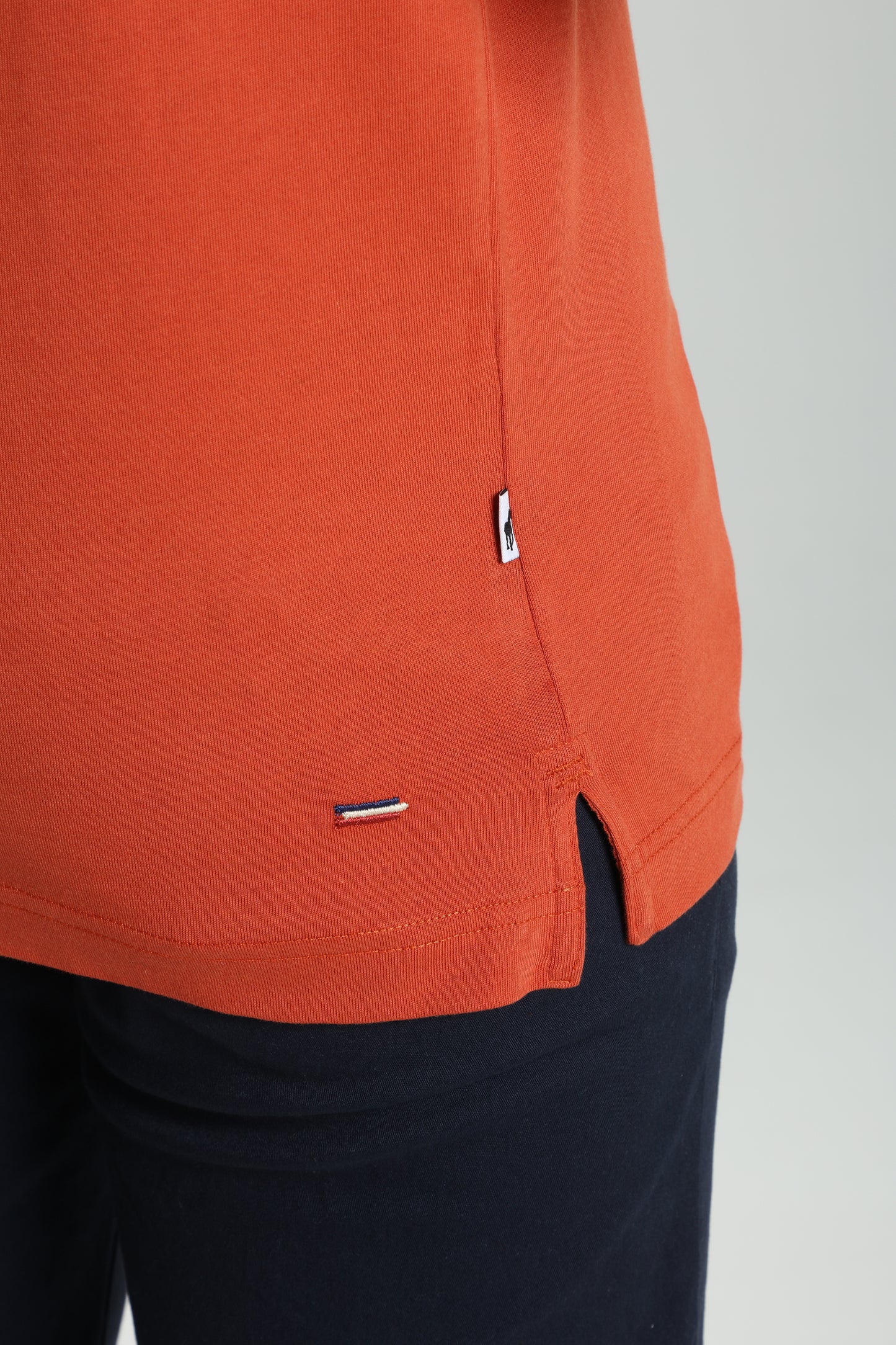 Polo manches courtes PJEY brique