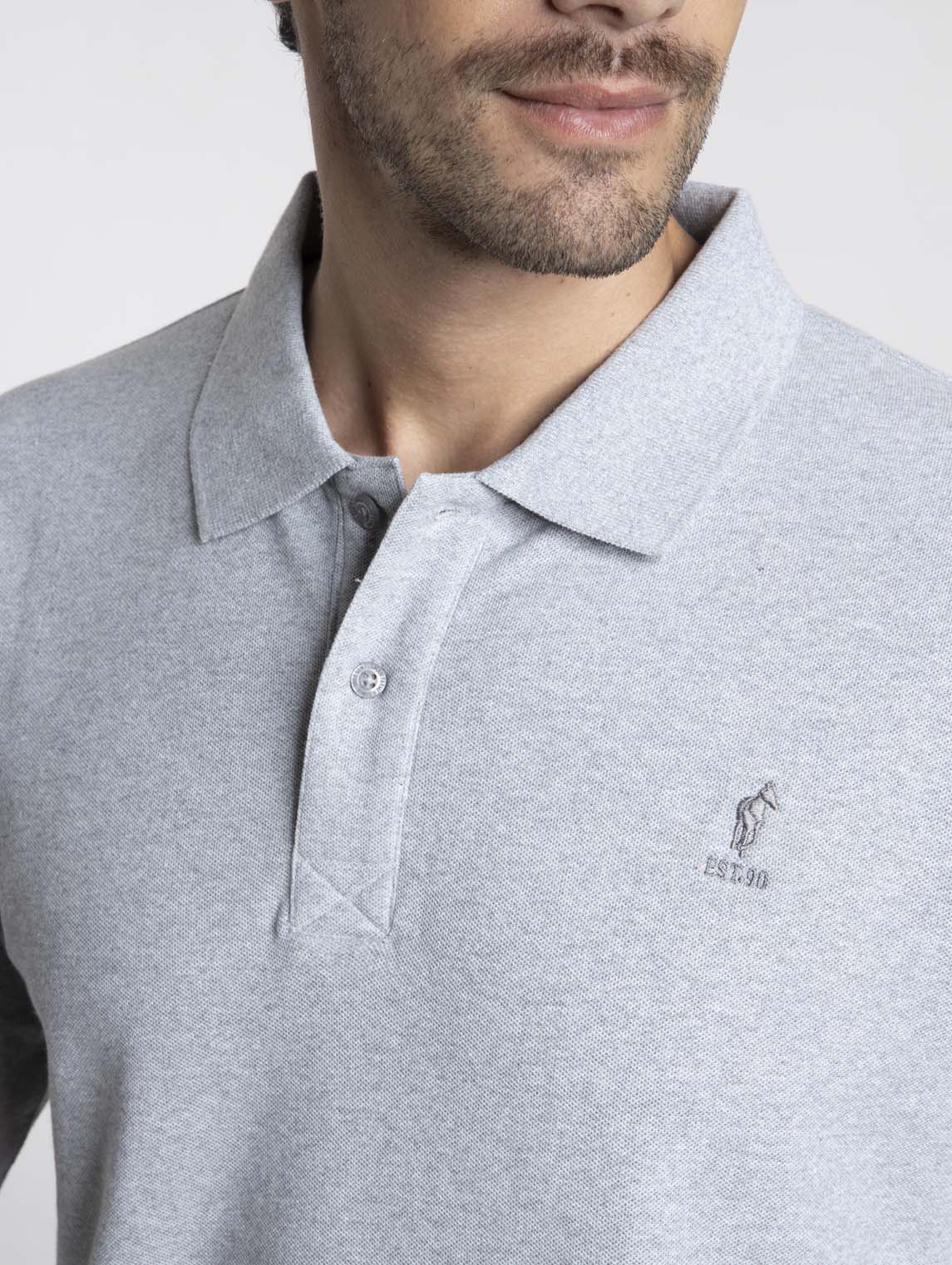 Polo ORLEANS Gris Chine