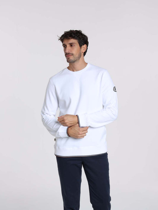 Sweat SARLAT Blanc