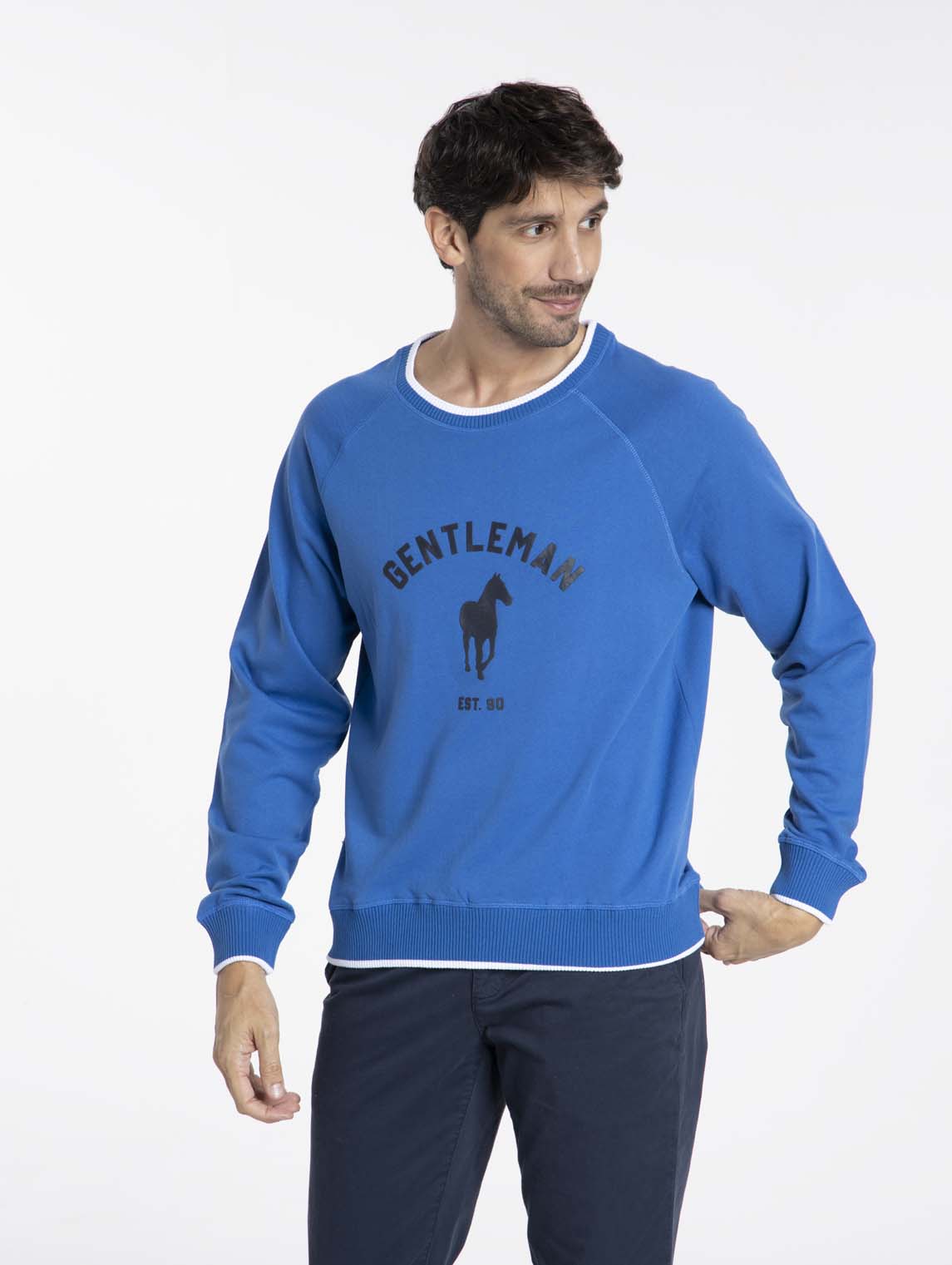 Sweat SENLIS Bleu Roi