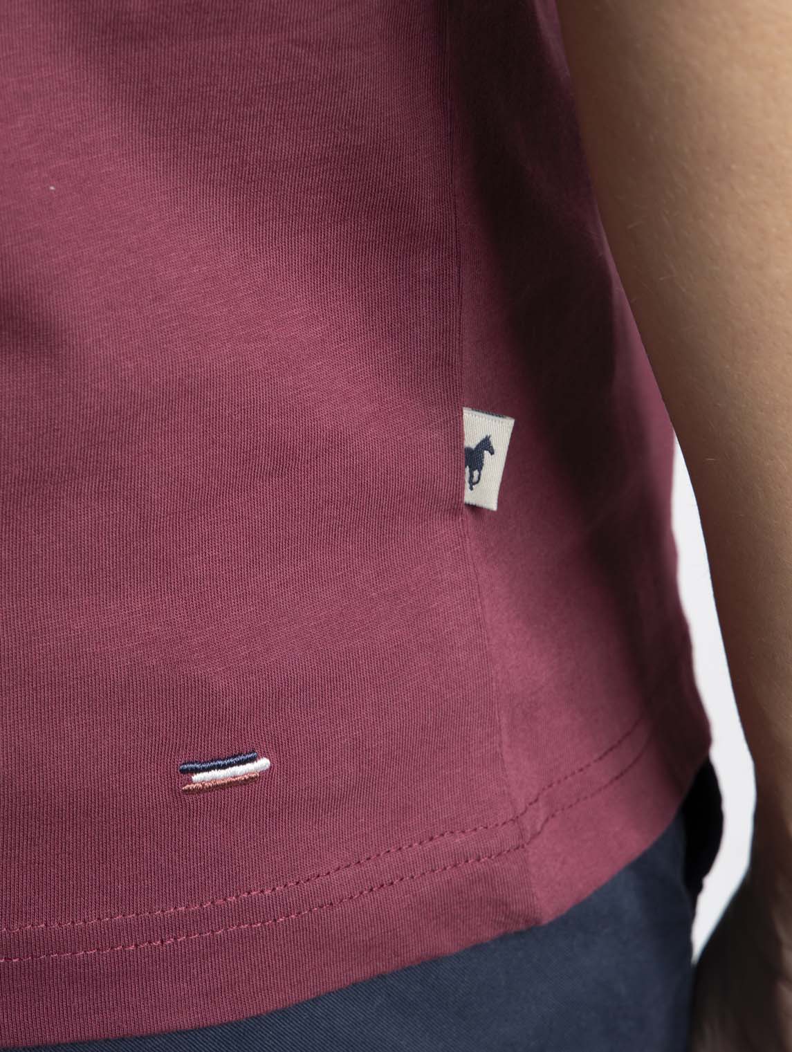 T-Shirt TIGNES Bordeaux