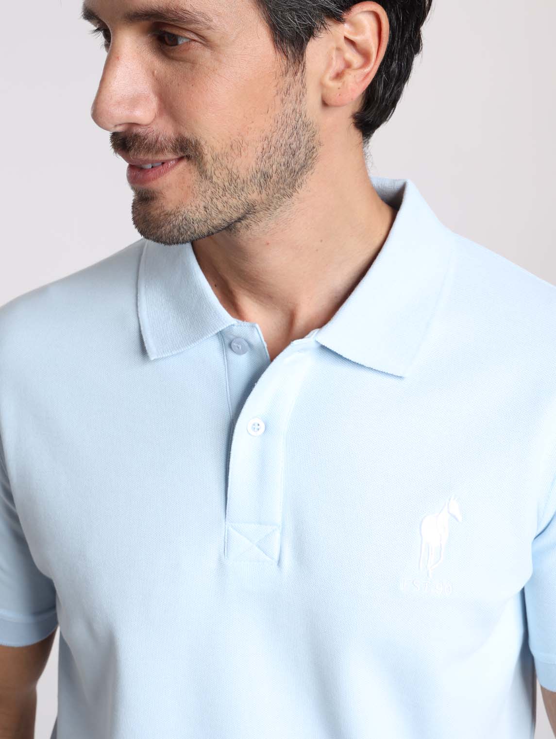 Polo ORSAY Bleu Ciel