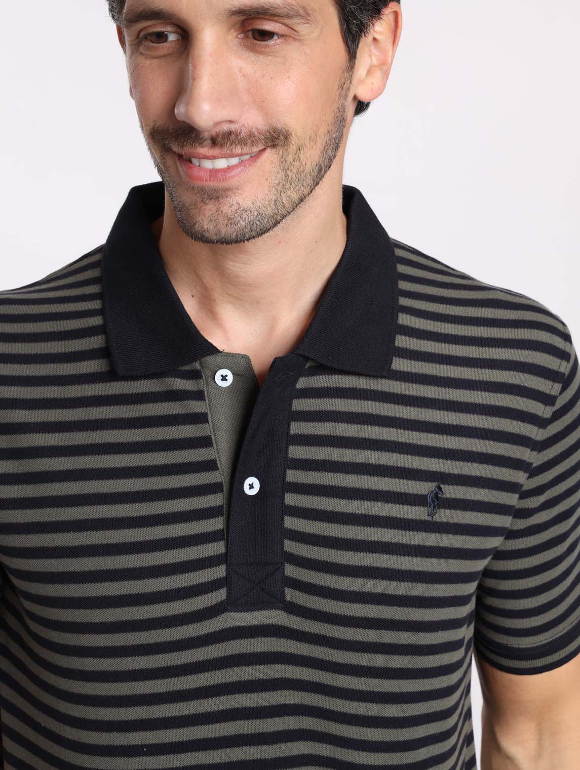 Polo OSAKA Kaki/Marine