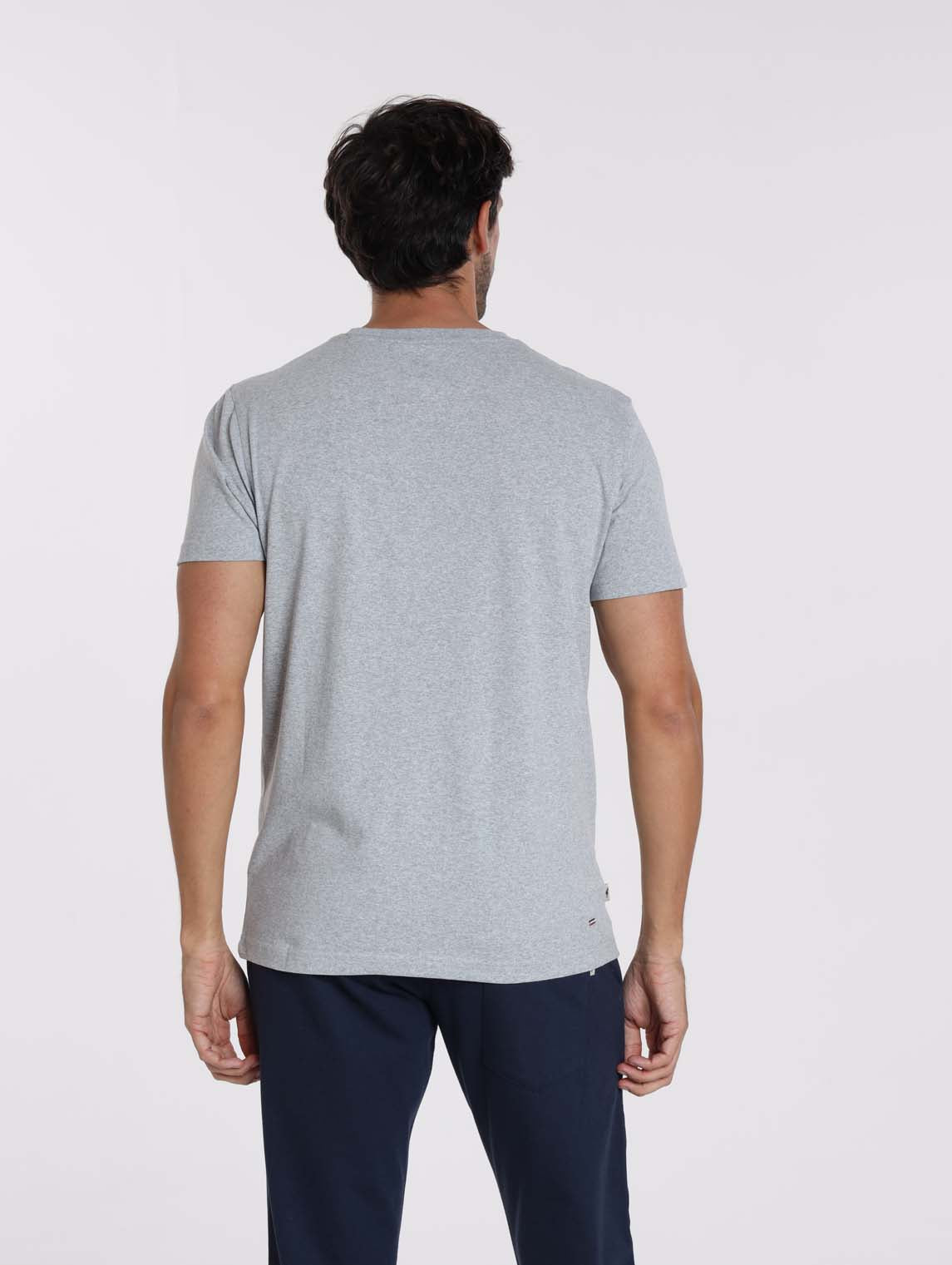 T-Shirt TIBET Gris Chine