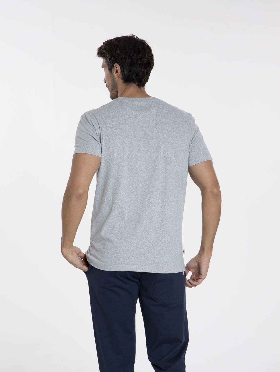 T-Shirt TIBET Gris Chine