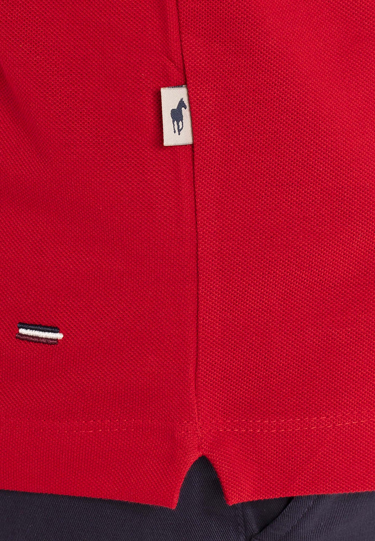 Polo ODEON Blanc / Bordeaux