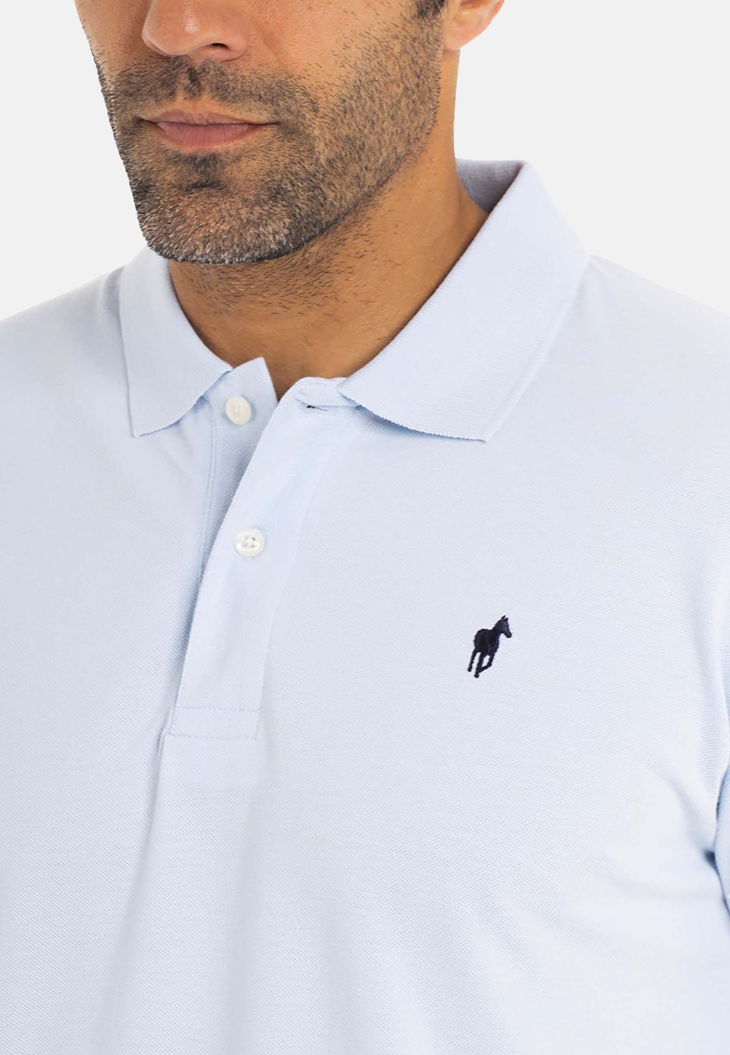 Polo OGIER Bleu ciel