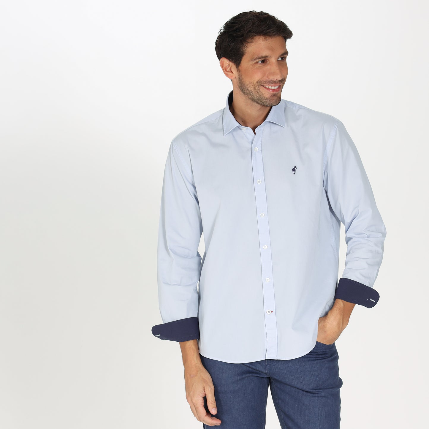 Chemise COCKER Bleu Ciel