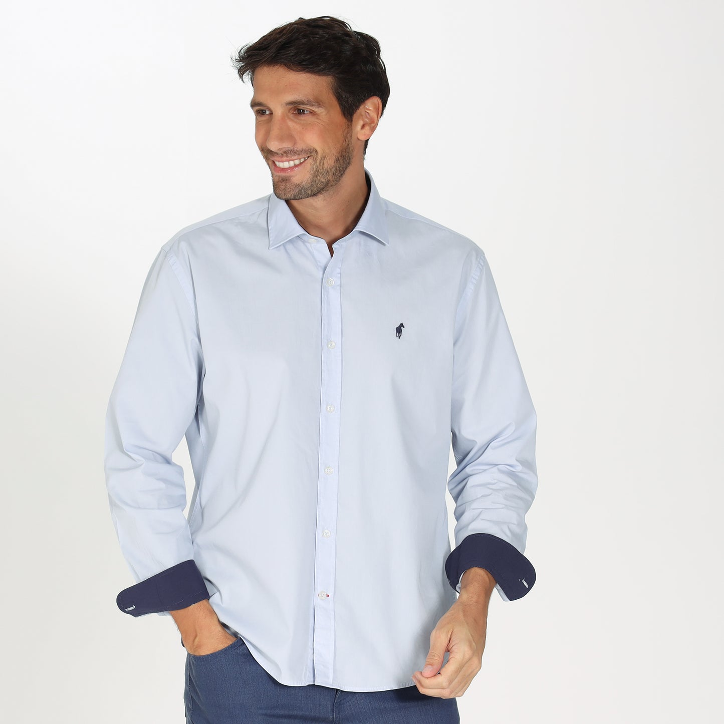 Chemise COCKER Bleu Ciel