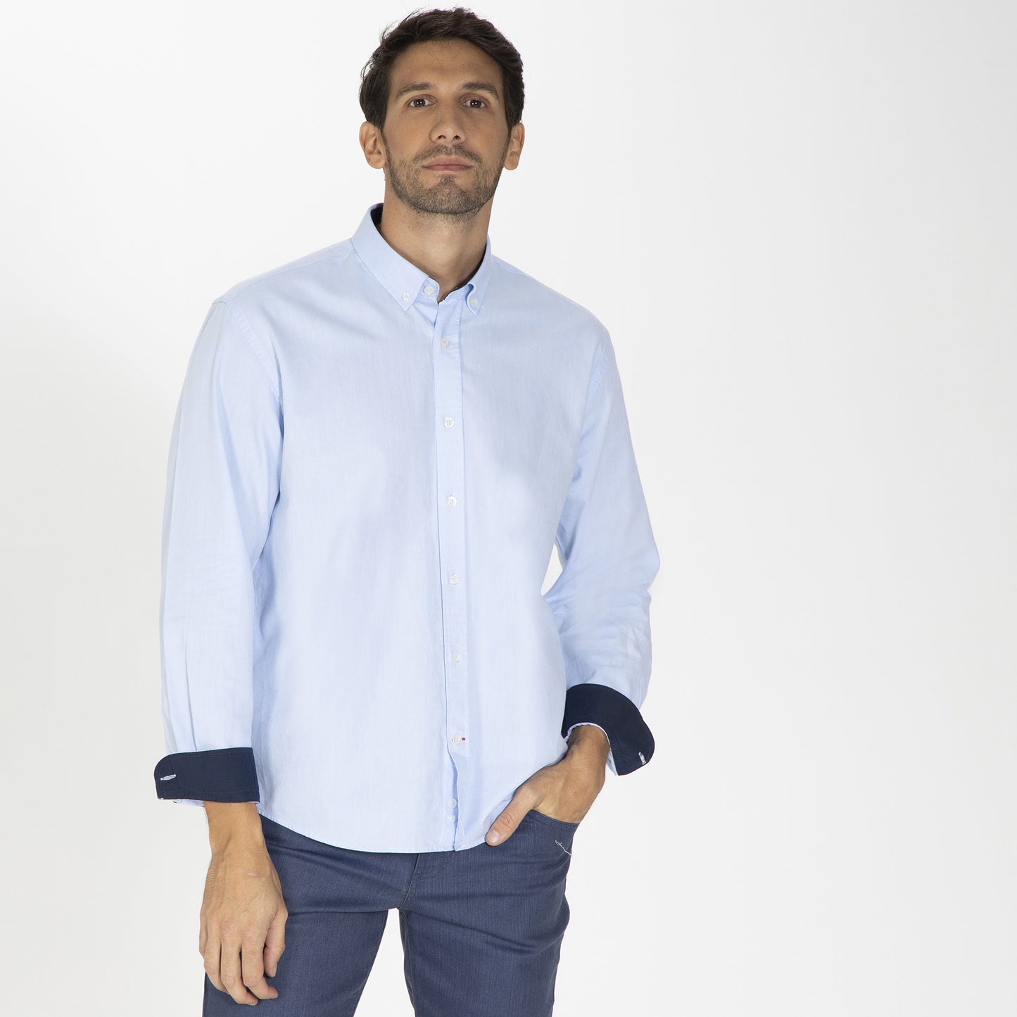 Chemise COLINS Bleu Ciel