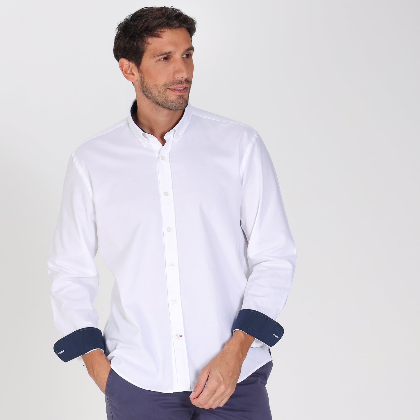 Chemise COLINS Blanc