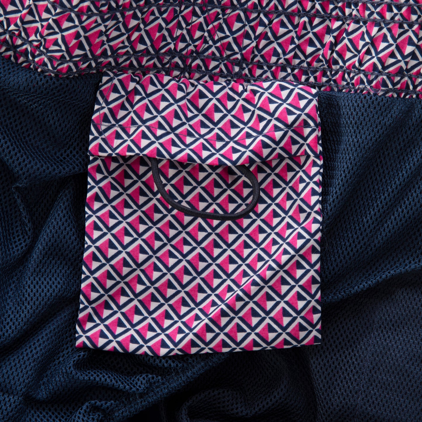 Short de bain MANU BLEU ROSE