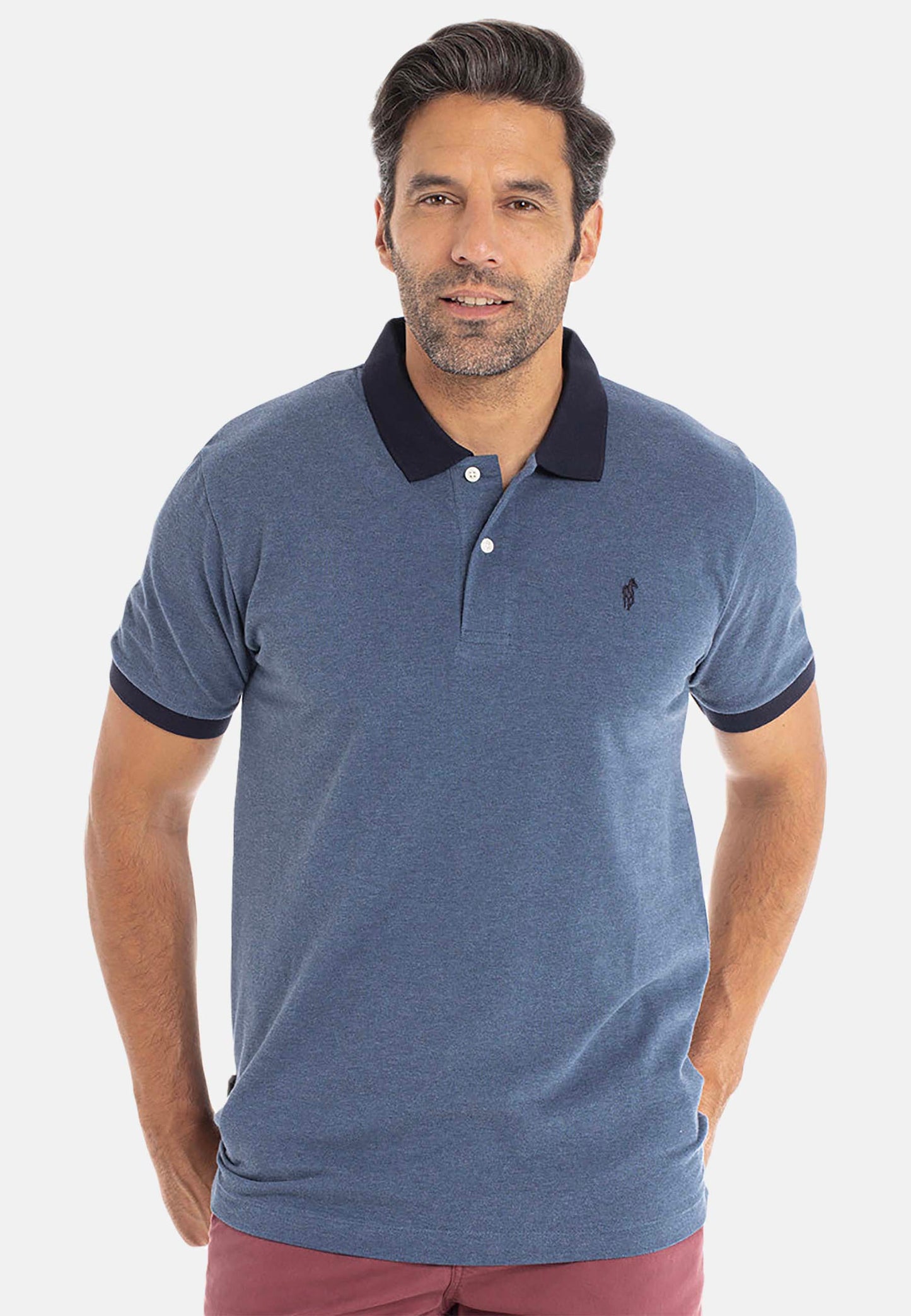 Polo OCEAN Bleu chiné