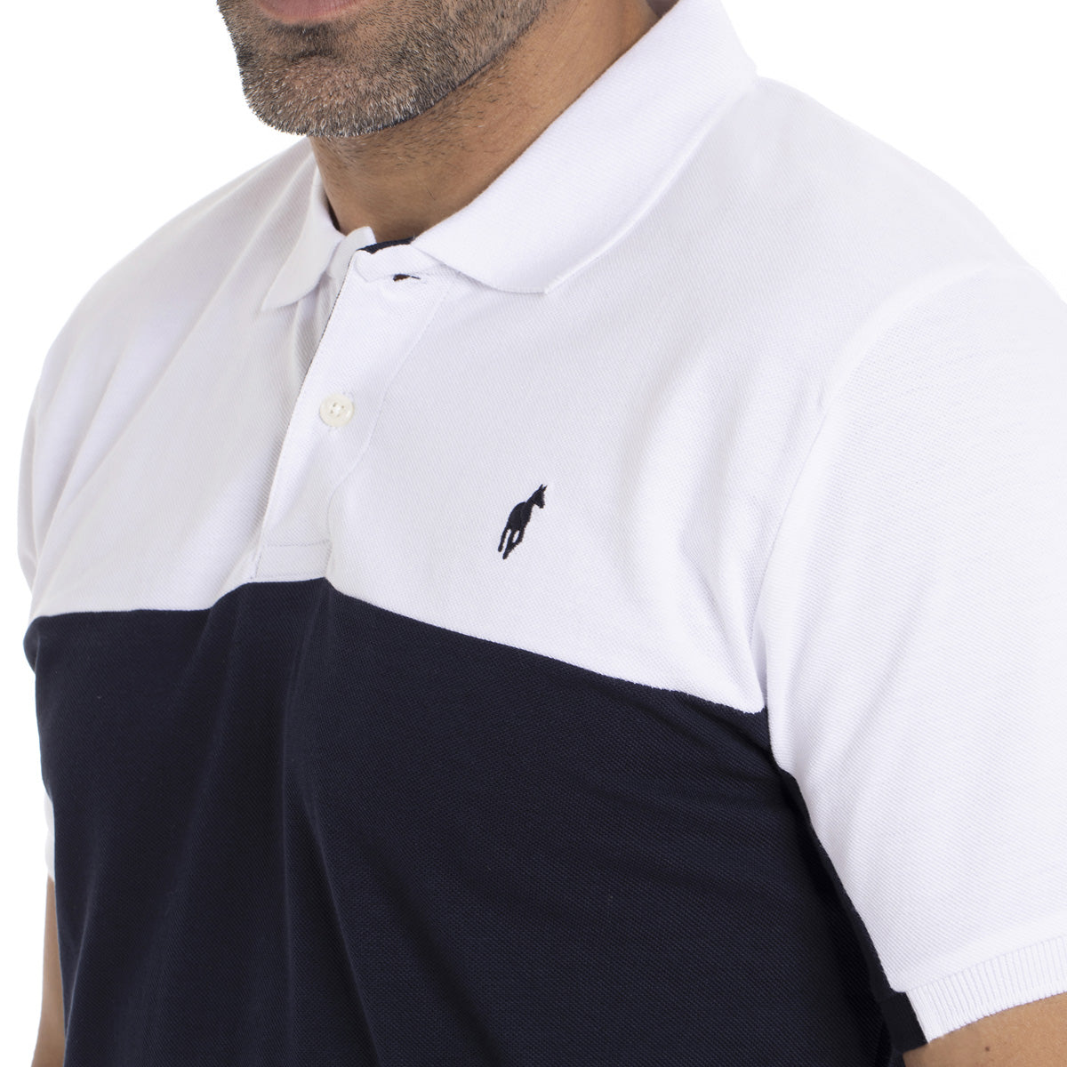 Polo ODEON Blanc / Marine
