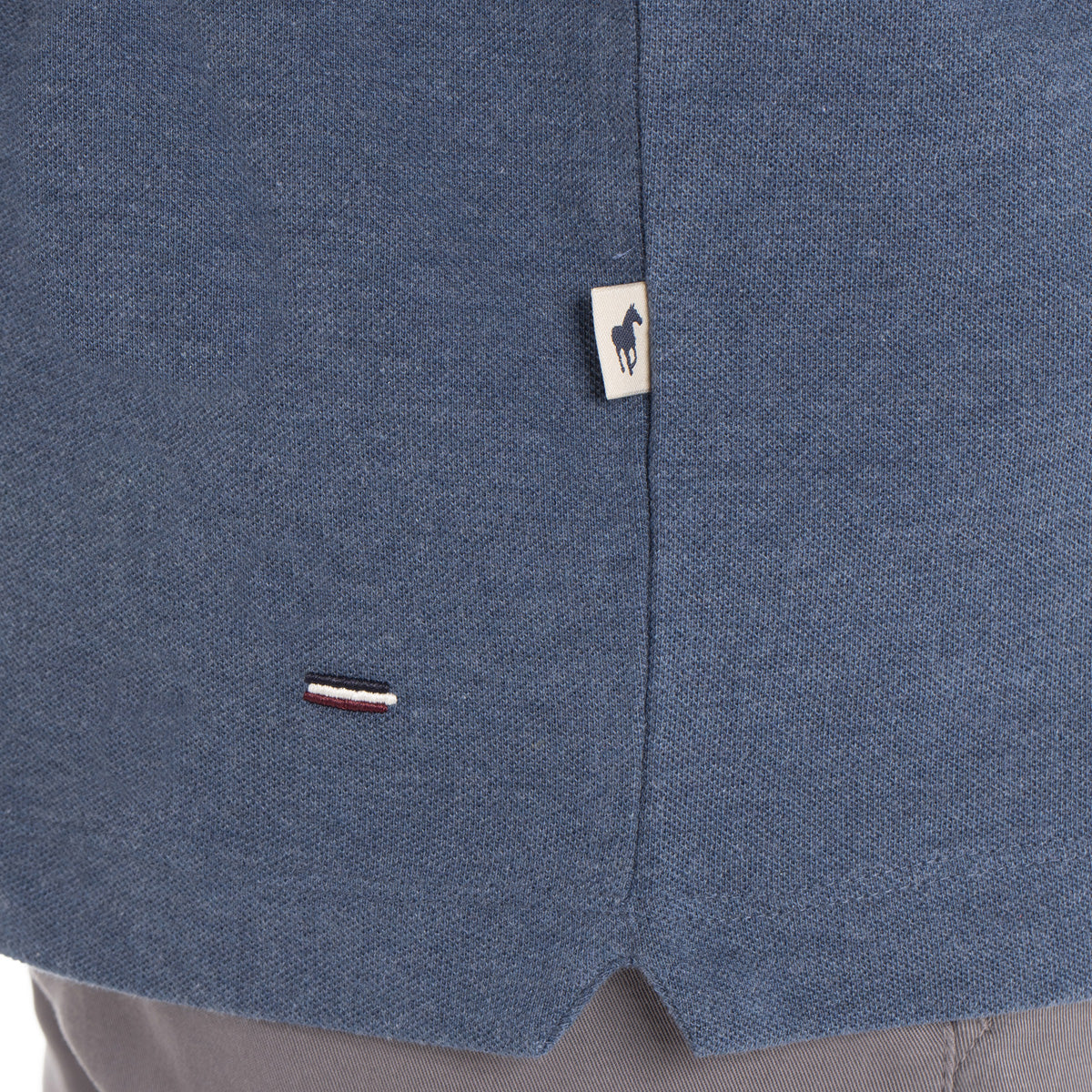 Polo ODET Bleu chiné