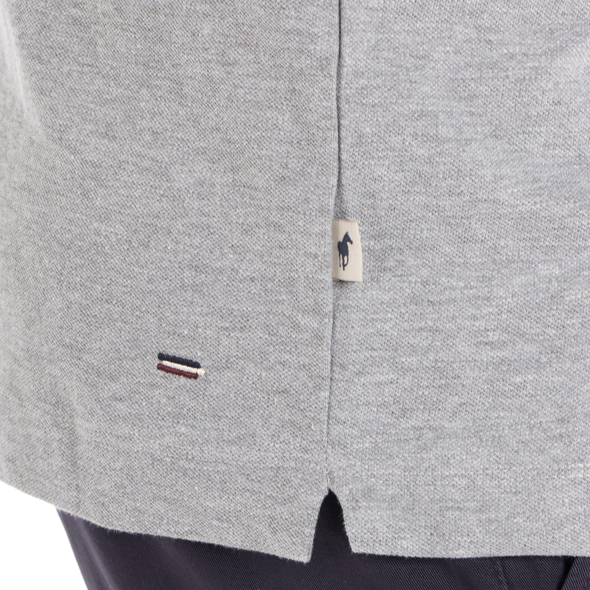 Polo ODET Gris clair