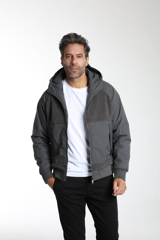Blouson BOB SHERP gris