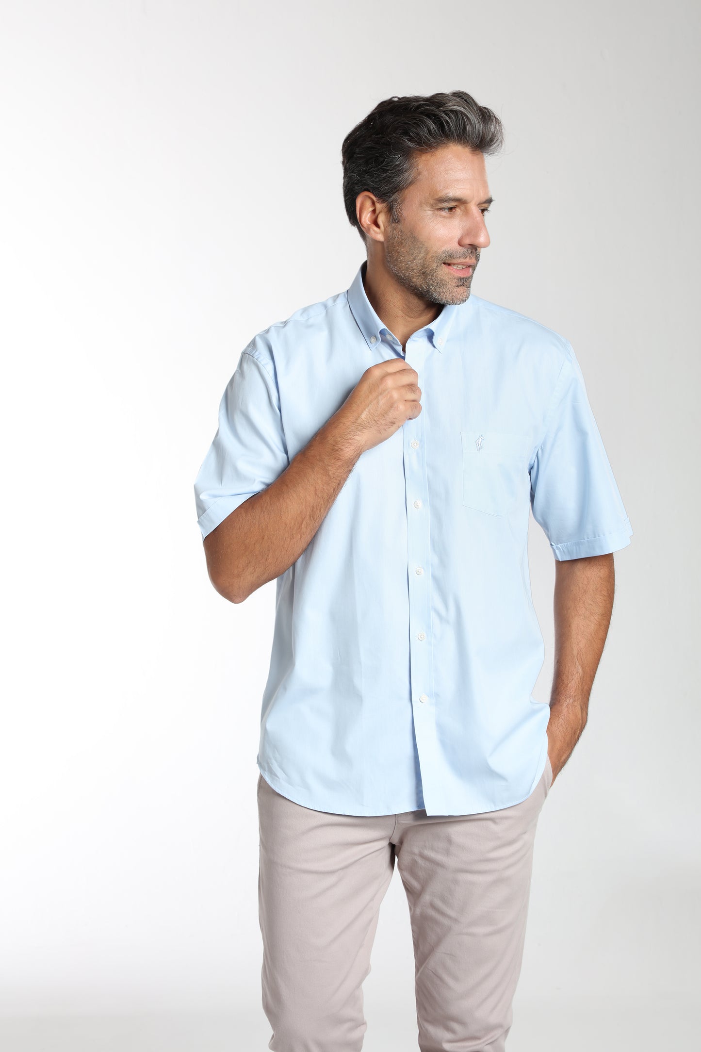 Chemise CARY bleu ciel