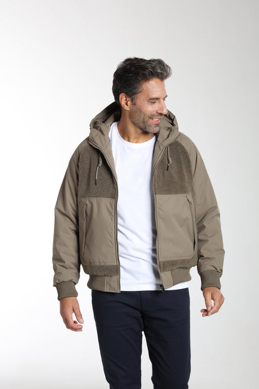 Blouson BOB SHERP kaki