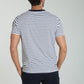 T-shirt manches courtes STRIPES blanc