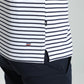 T-shirt manches courtes STRIPES blanc