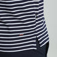 T-shirt manches courtes STRIPES marine