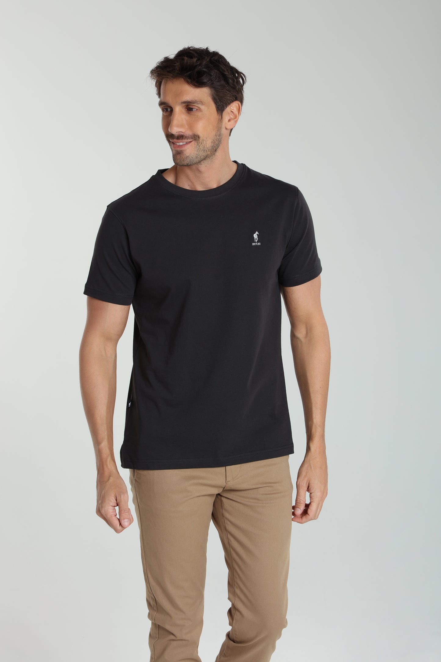 T-shirt manches courtes TWEN noir
