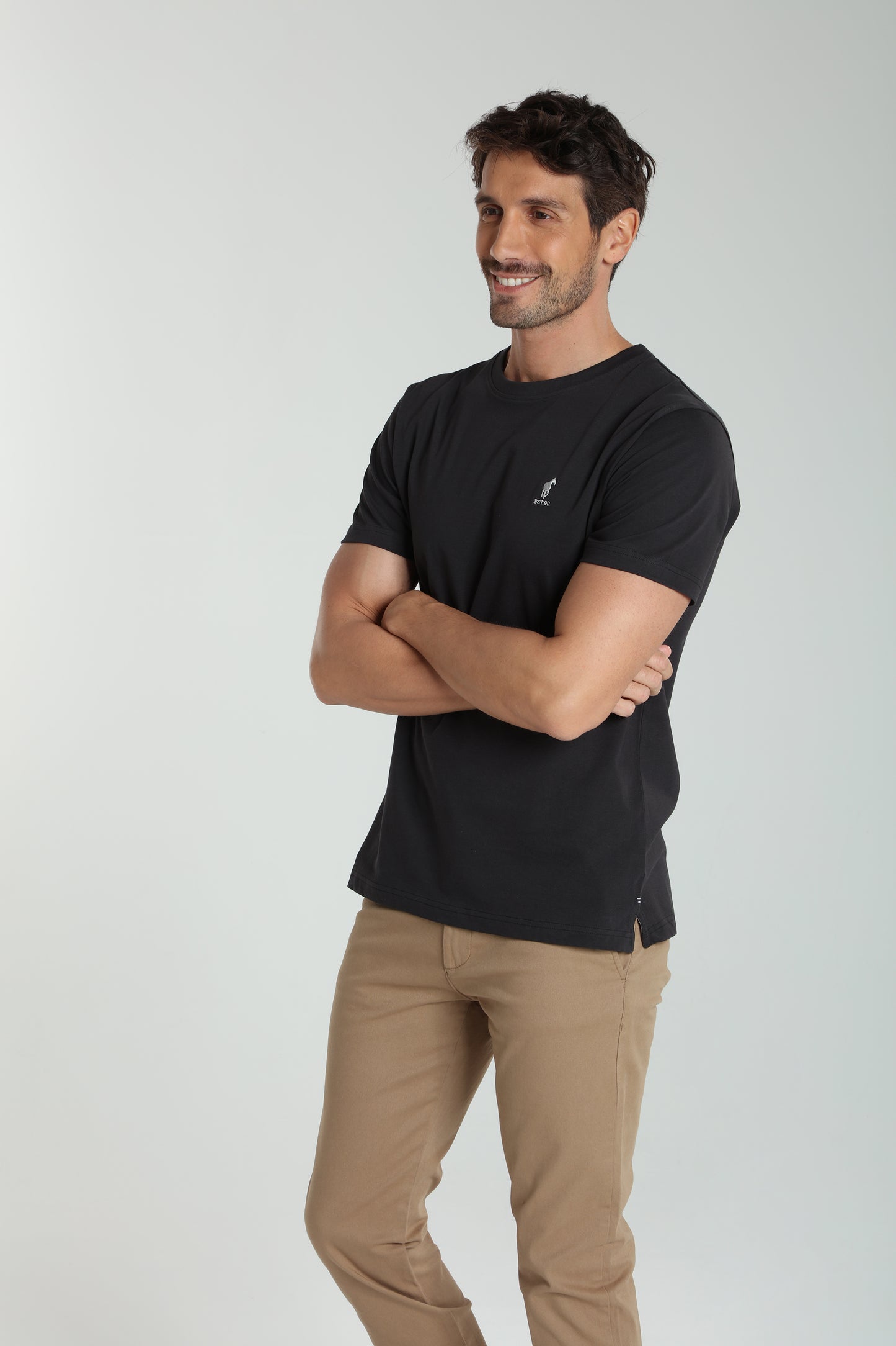 T-shirt manches courtes TWEN noir
