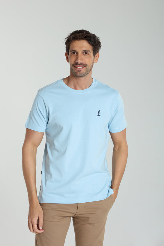 T-shirt manches courtes TWEN bleu ciel