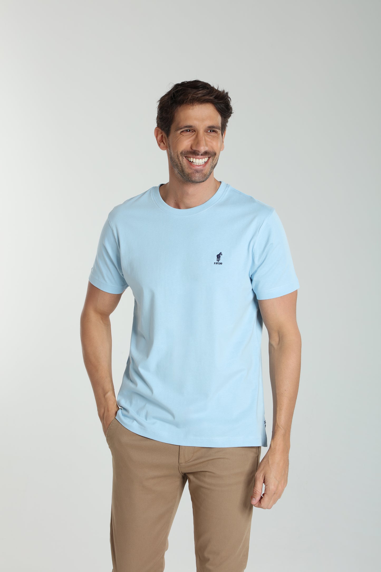 T-shirt manches courtes TWEN bleu ciel