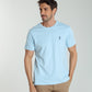 T-shirt manches courtes TWEN bleu ciel