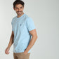 T-shirt manches courtes TWEN bleu ciel