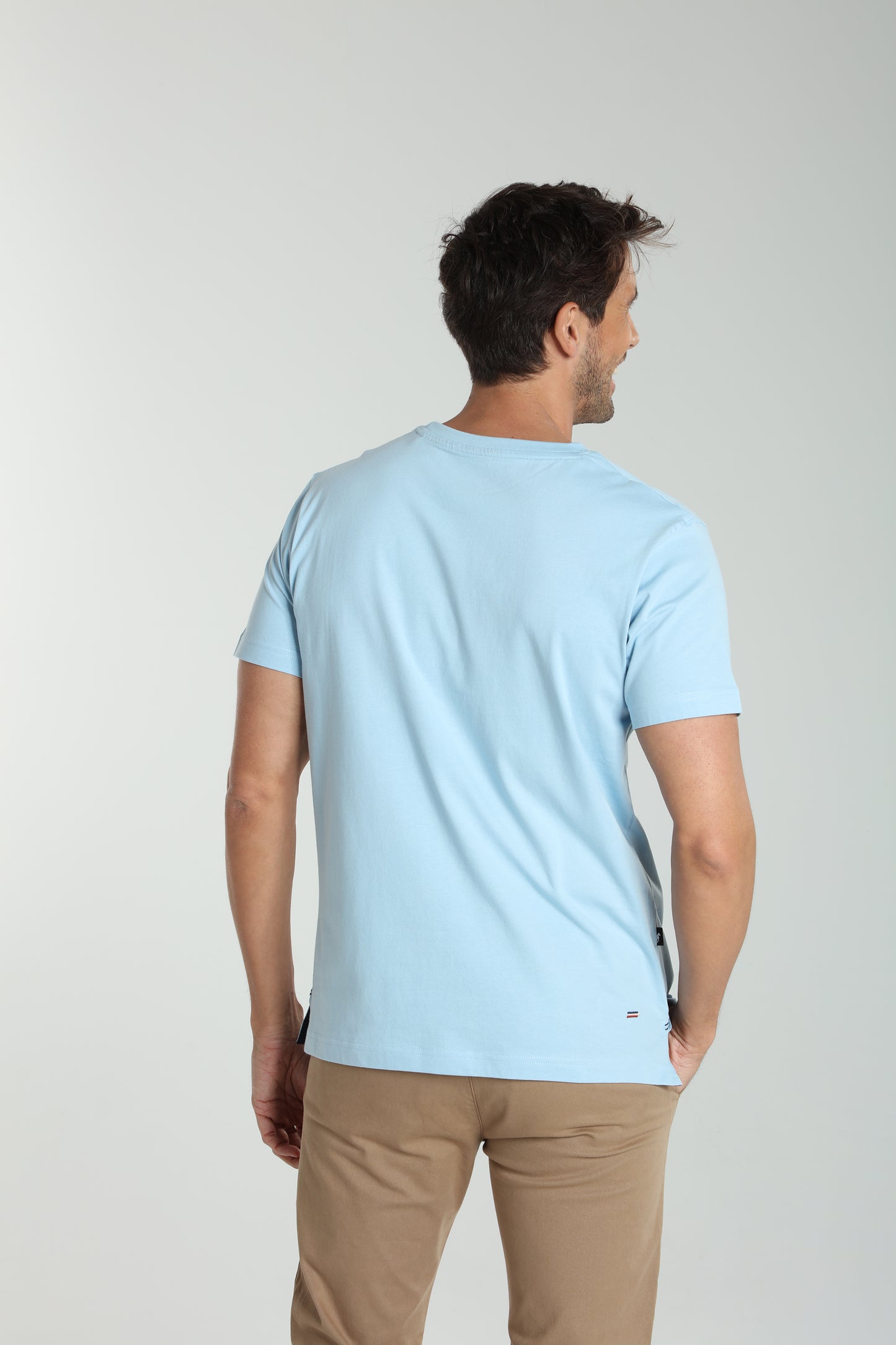 T-shirt manches courtes TWEN bleu ciel
