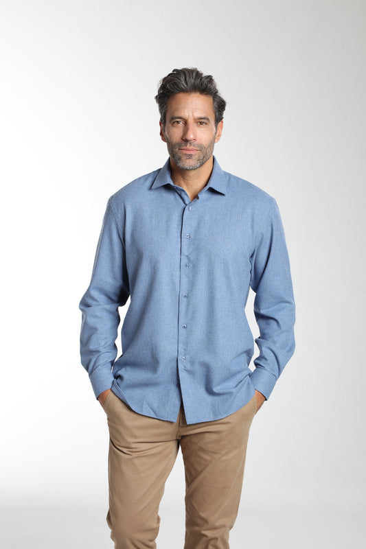 Chemise CURE bleue