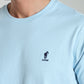 T-shirt manches courtes TWEN bleu ciel