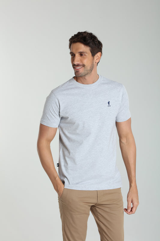 T-shirt manches courtes TWEN gris chiné