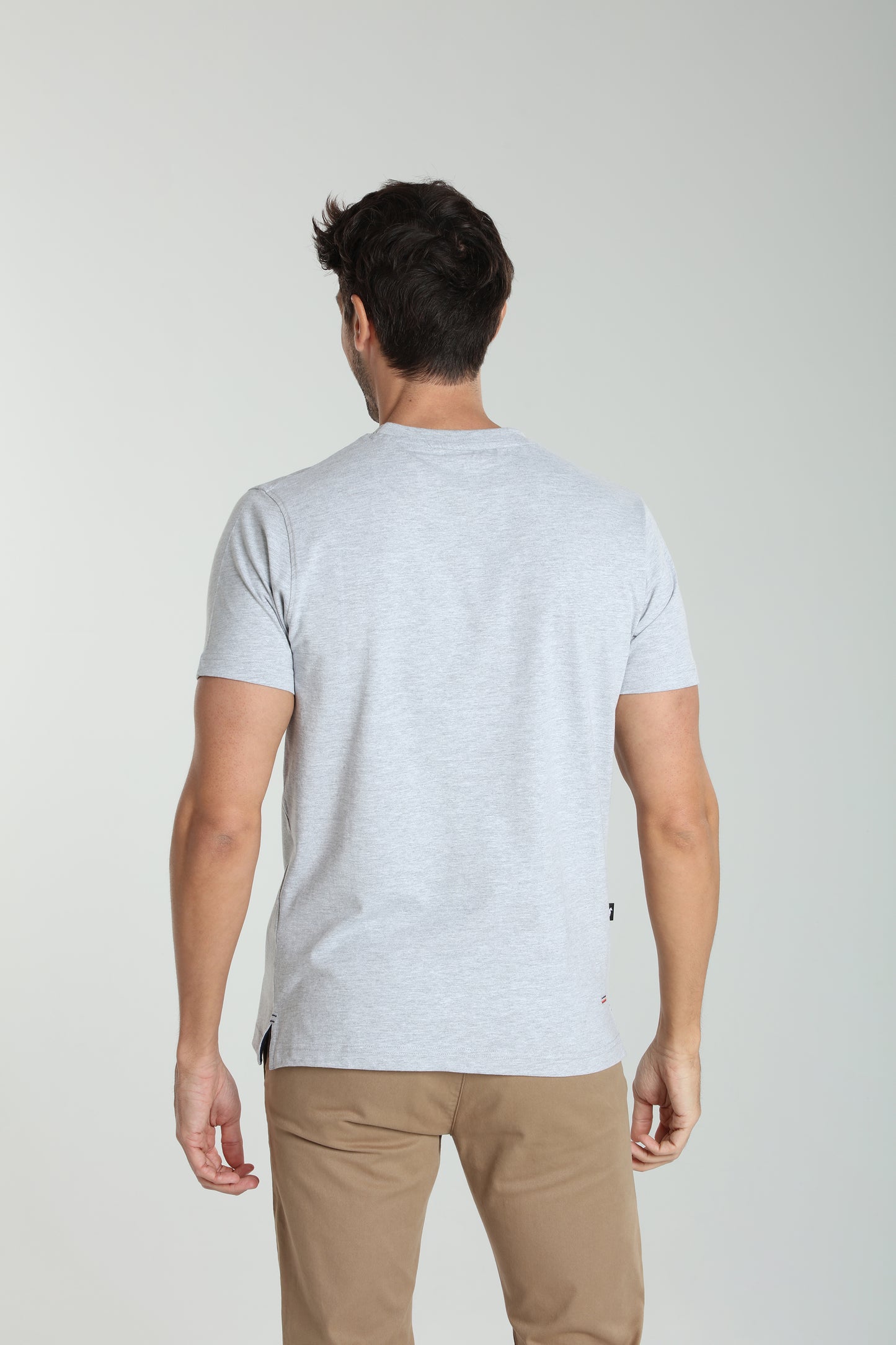 T-shirt manches courtes TWEN gris chiné