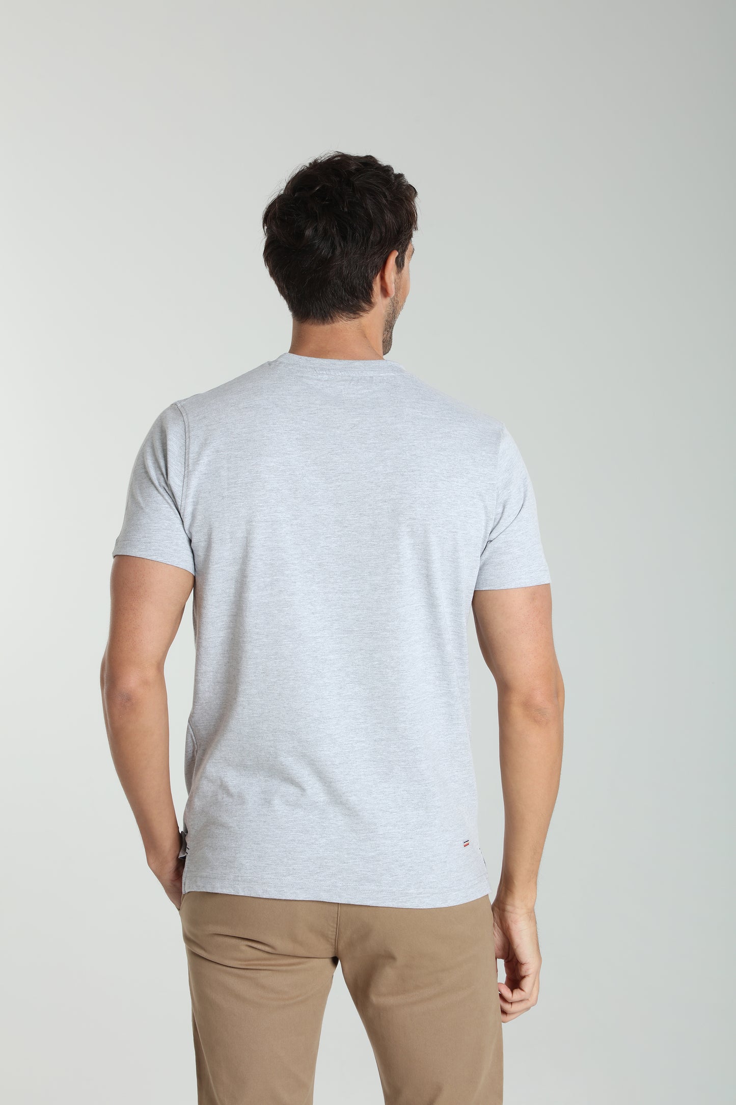 T-shirt manches courtes TWEN gris chiné
