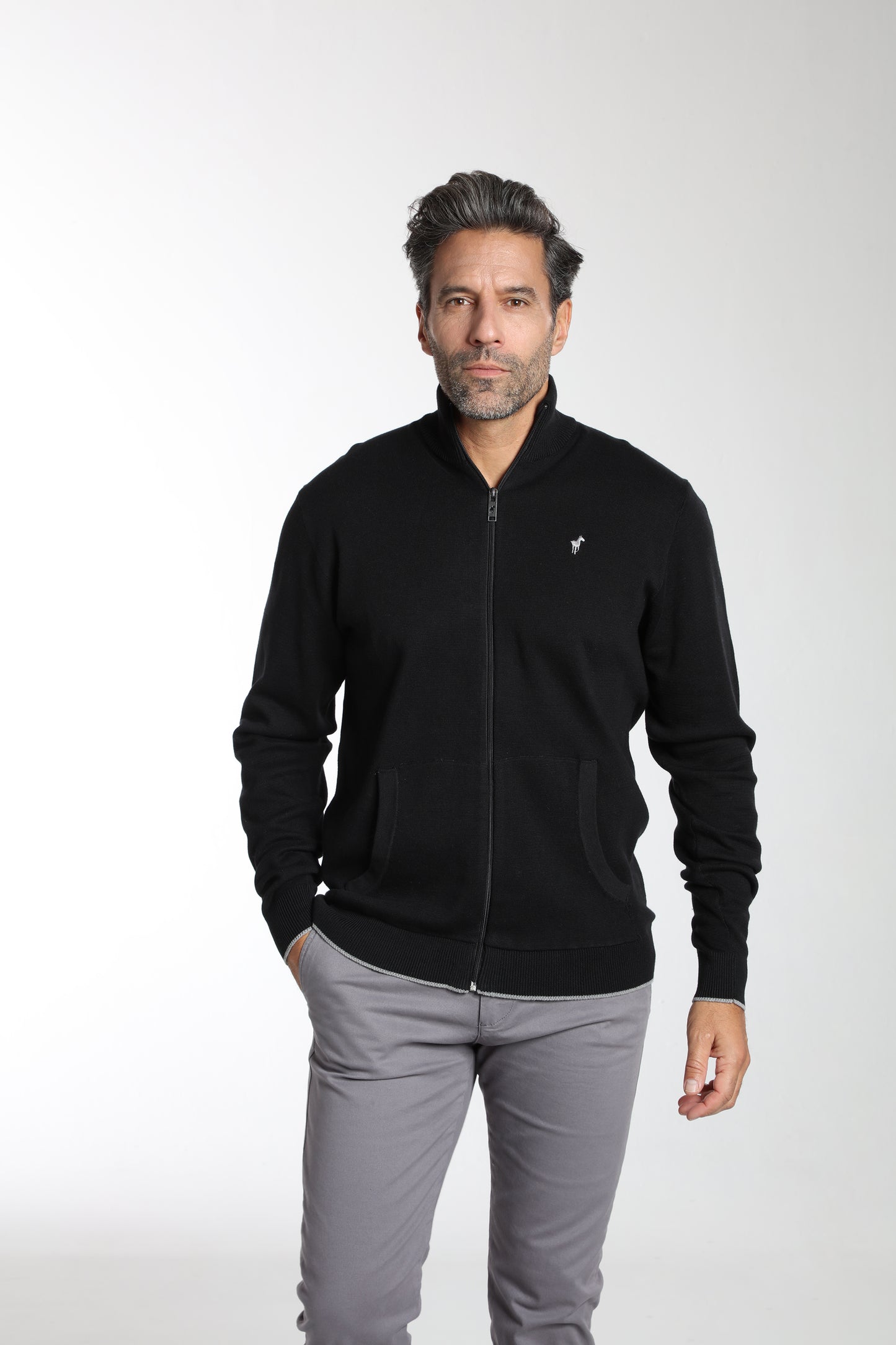 Pull MILANO GILET noir