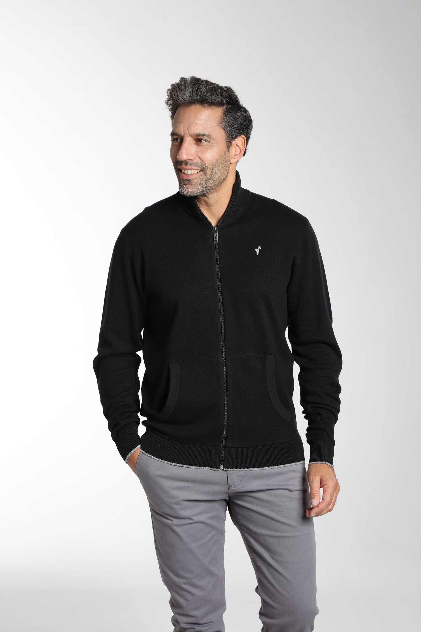 Pull MILANO GILET noir