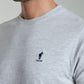T-shirt manches courtes TWEN gris chiné