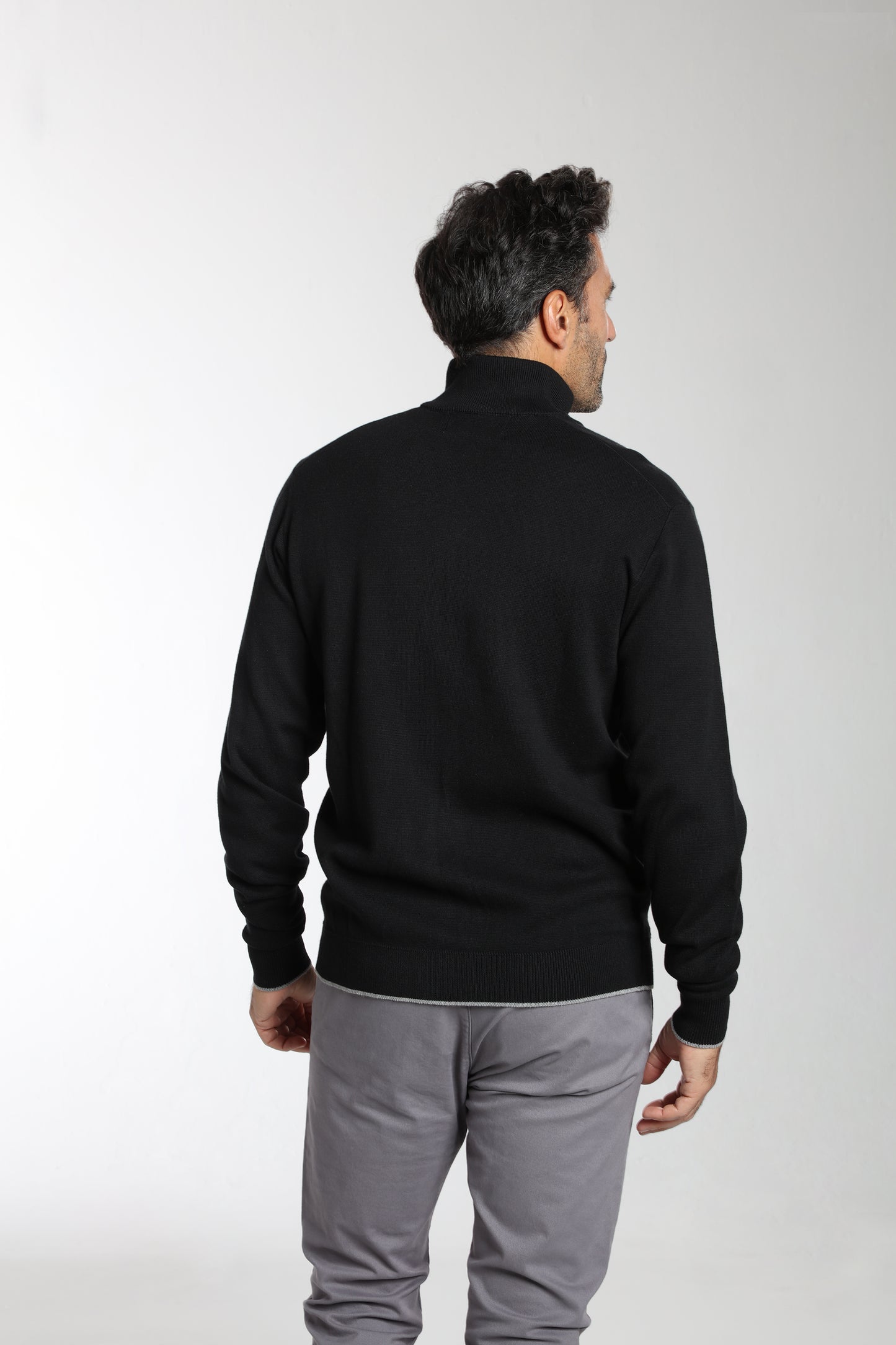 Pull MILANO GILET noir