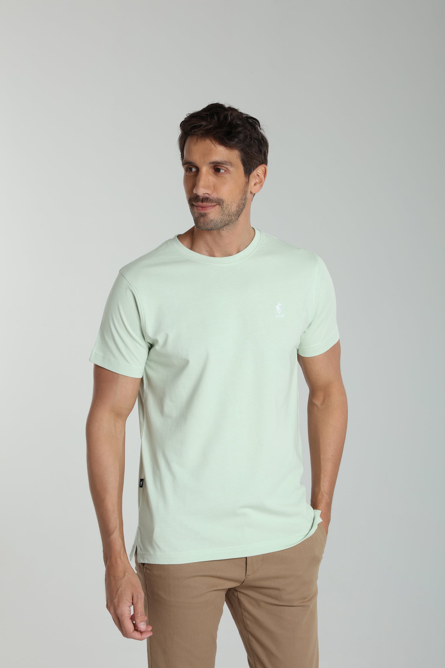 T-shirt manches courtes TWEN céladon